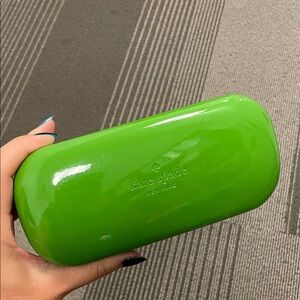 FREE Kate Spade Bright Green Eyewear Case